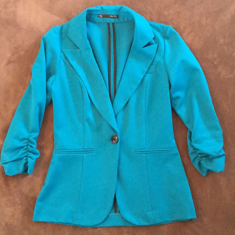 Teal Blazer